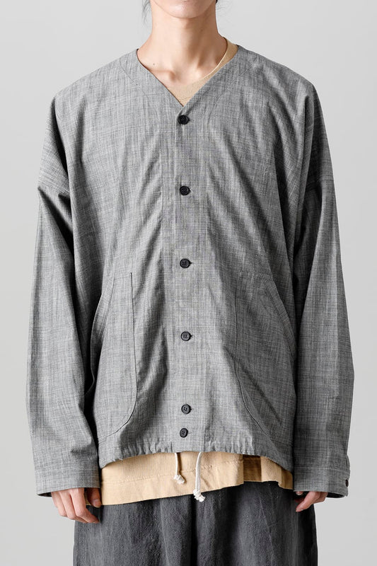 COVERALL SHIRT GREY SUMI Chambrey