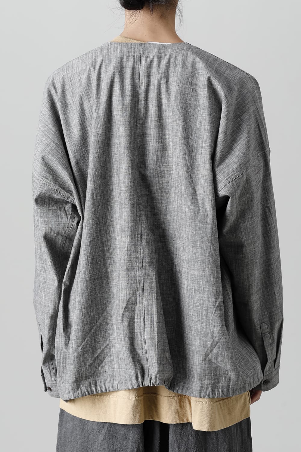 COVERALL SHIRT GREY SUMI Chambrey