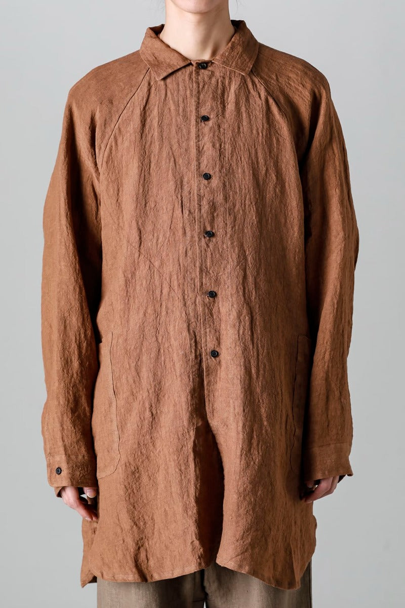 OVER SHIRTS KAKISHIBU DYED