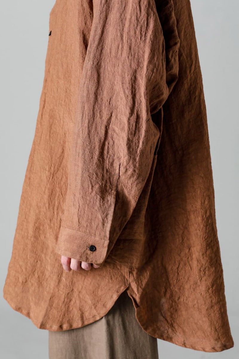 OVER SHIRTS KAKISHIBU DYED