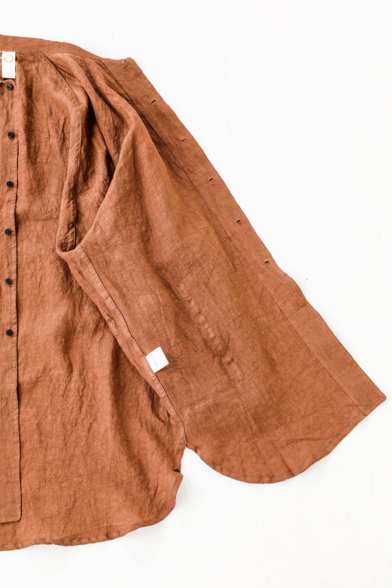 OVER SHIRTS KAKISHIBU DYED
