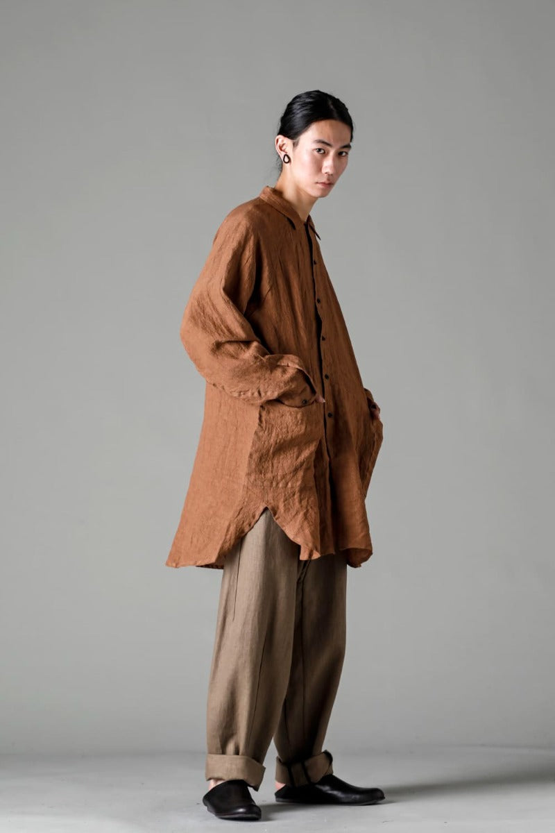 OVER SHIRTS KAKISHIBU DYED