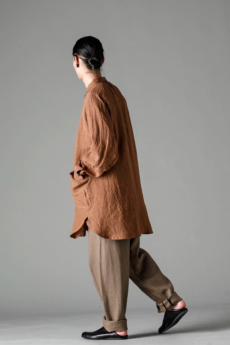 OVER SHIRTS KAKISHIBU DYED