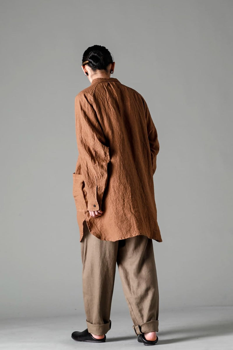 OVER SHIRTS KAKISHIBU DYED