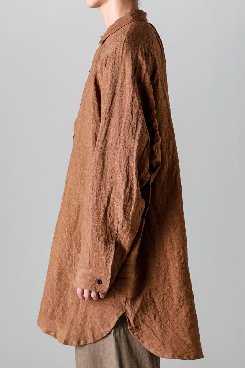 OVER SHIRTS KAKISHIBU DYED