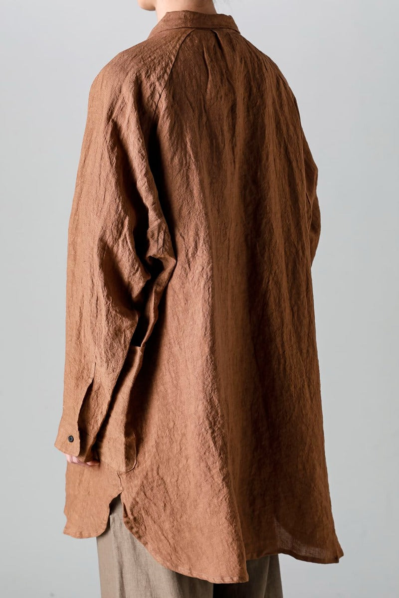 OVER SHIRTS KAKISHIBU DYED