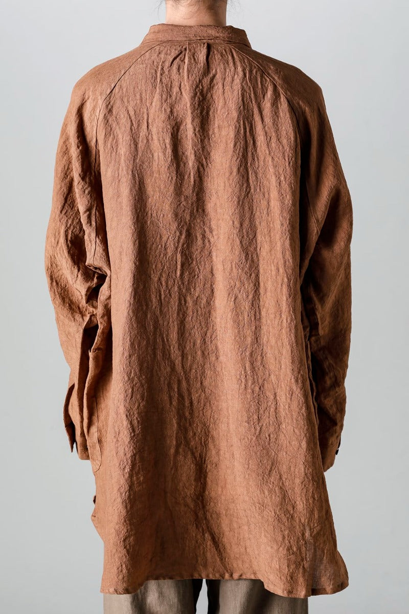 OVER SHIRTS KAKISHIBU DYED
