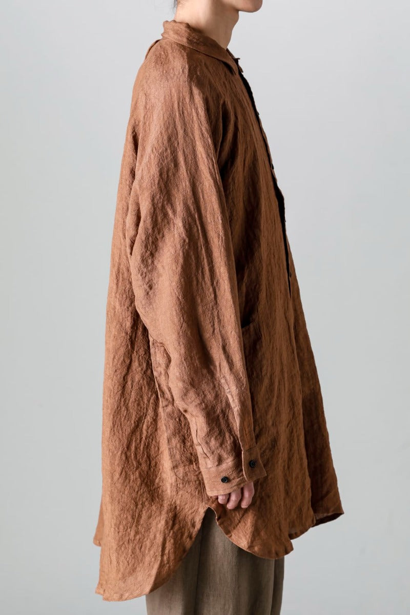 OVER SHIRTS KAKISHIBU DYED