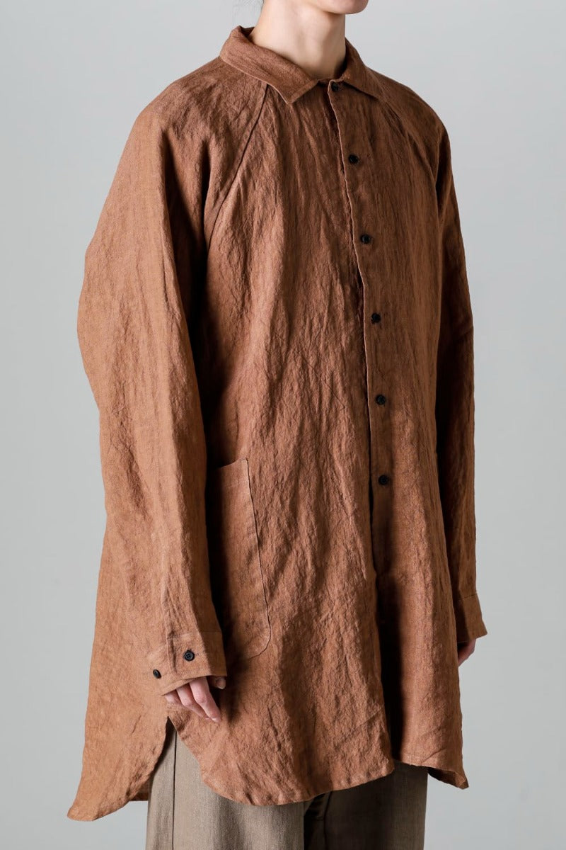 OVER SHIRTS KAKISHIBU DYED