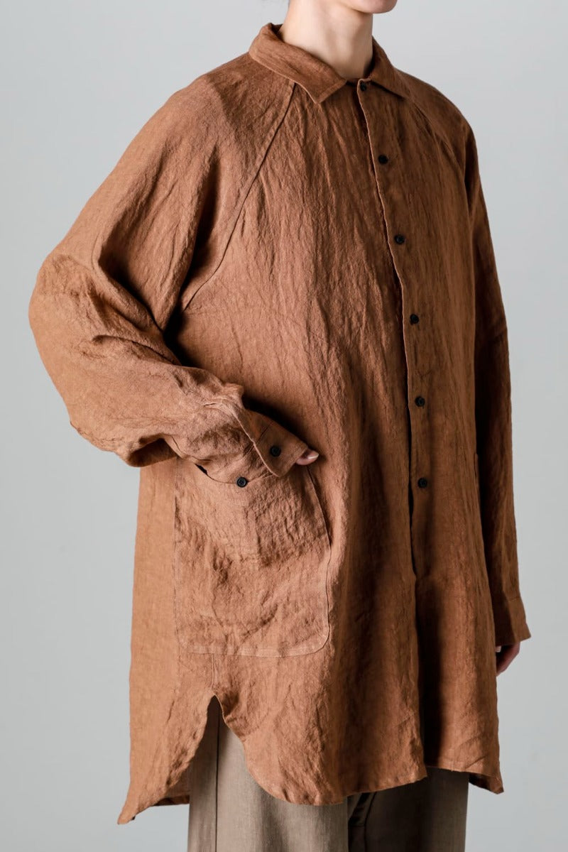 OVER SHIRTS KAKISHIBU DYED