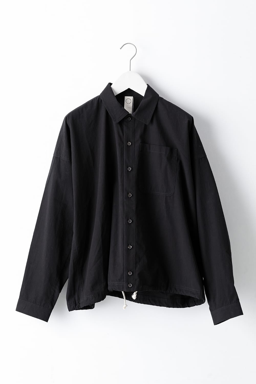 BOMBER SHIRTS Water-Repellent Dense Cloth BLACK