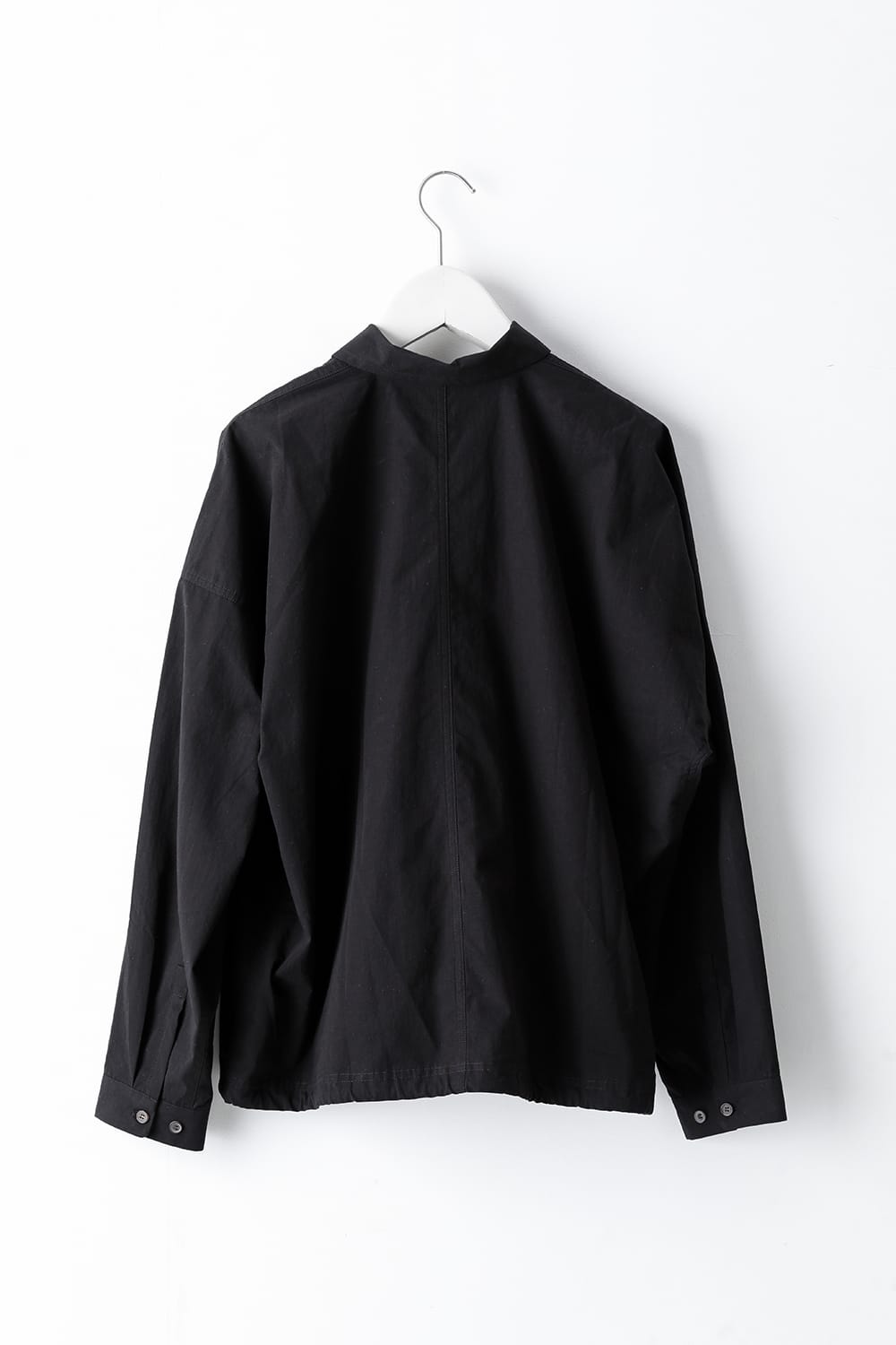 BOMBER SHIRTS Water-Repellent Dense Cloth BLACK