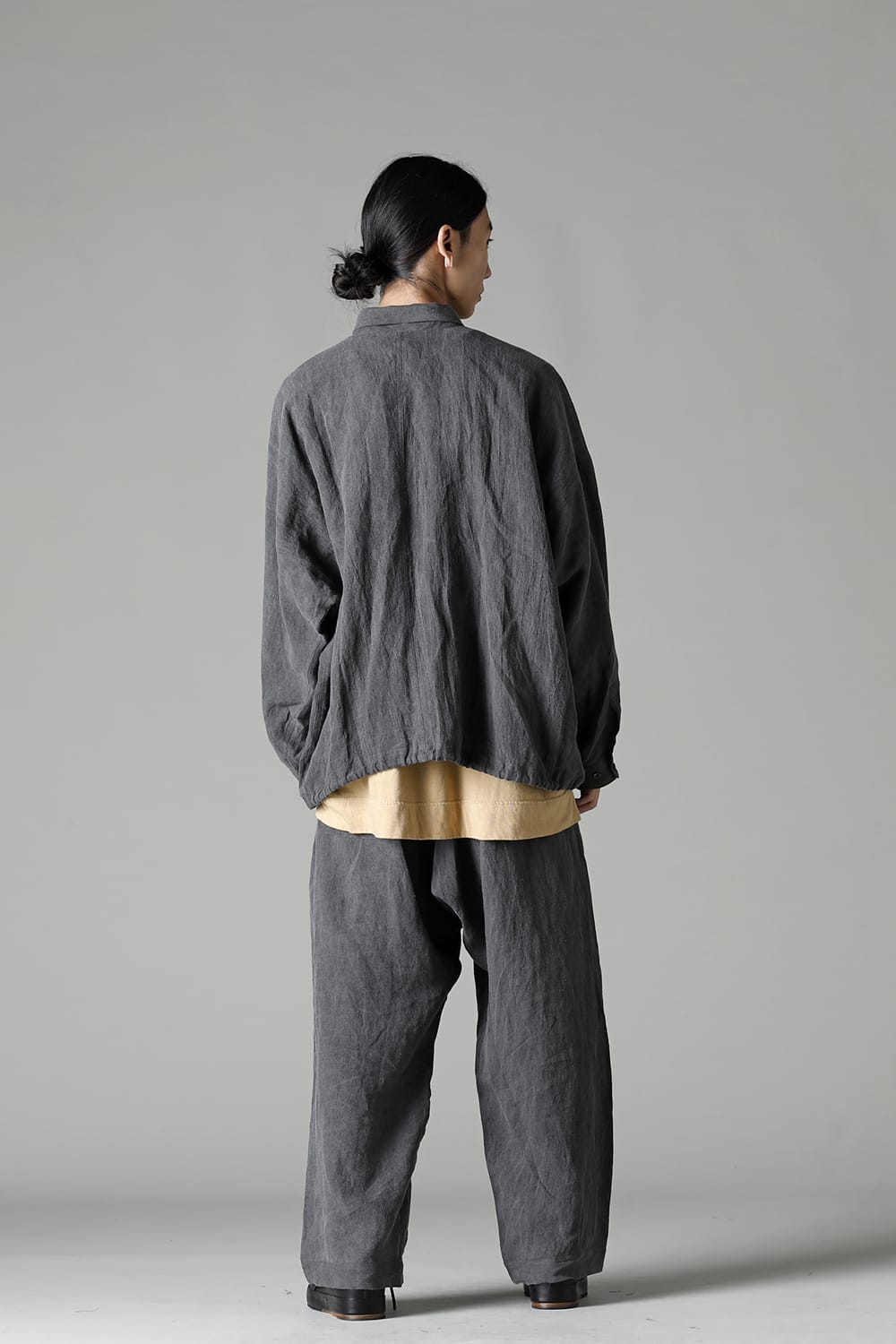 BOMBER SHIRTS DK SUMI DYED Flax Lawn