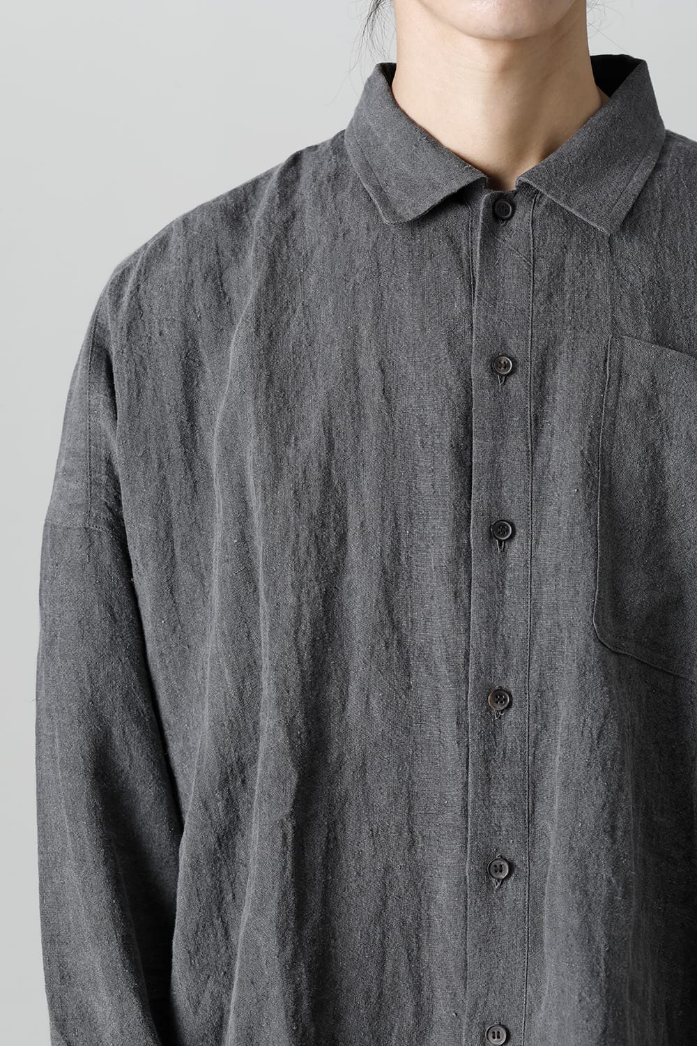 BOMBER SHIRTS DK SUMI DYED Flax Lawn