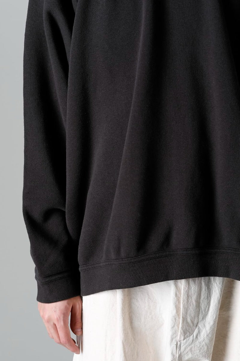 CREW NECK SWEAT BLACK