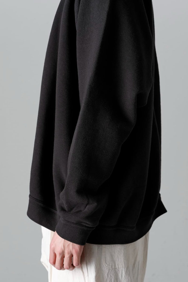 CREW NECK SWEAT BLACK