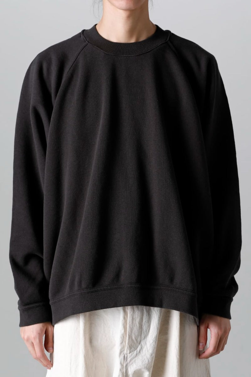 CREW NECK SWEAT BLACK