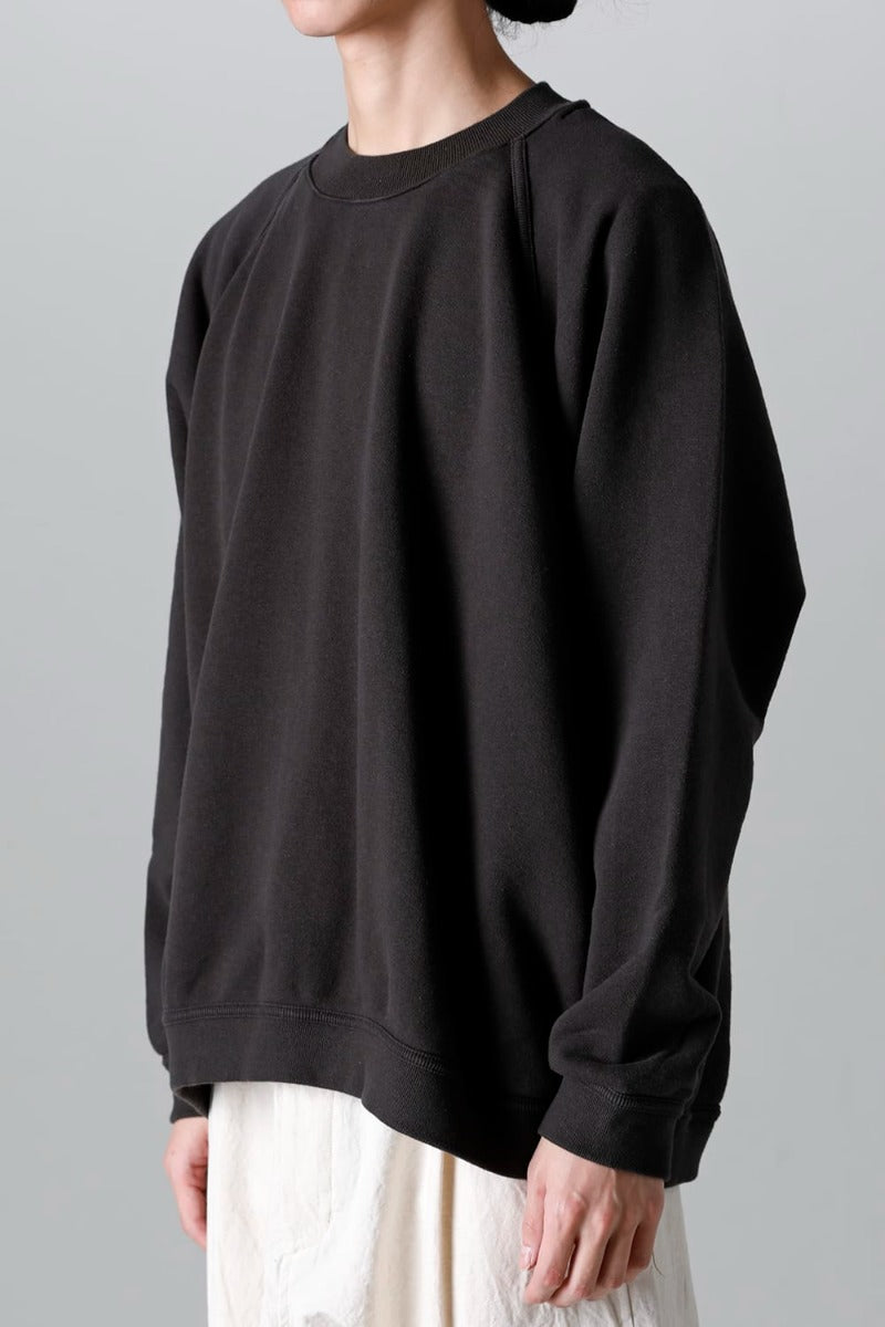 CREW NECK SWEAT BLACK