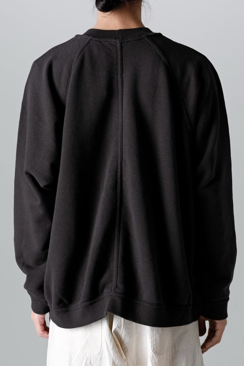 CREW NECK SWEAT BLACK