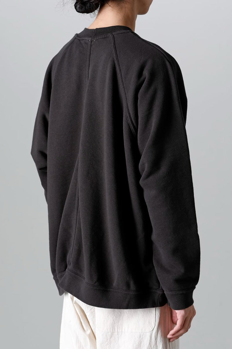 CREW NECK SWEAT BLACK