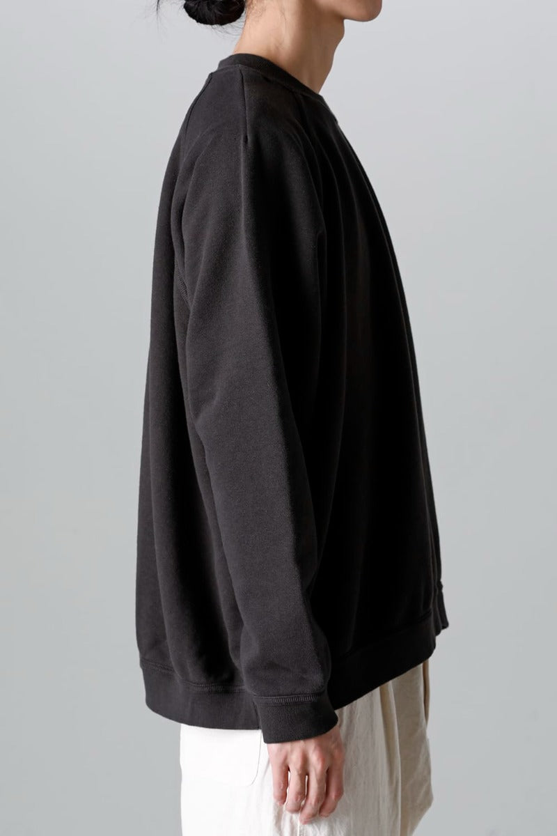 CREW NECK SWEAT BLACK