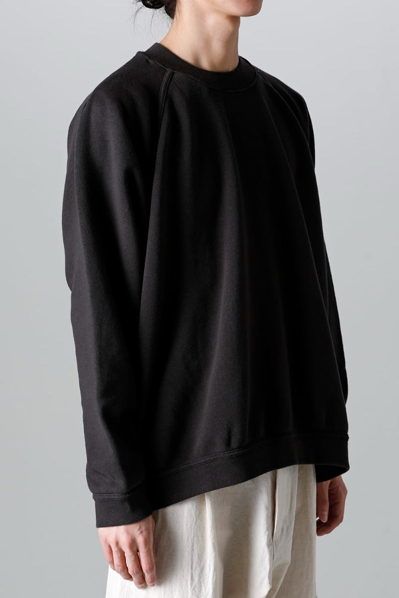 CREW NECK SWEAT BLACK