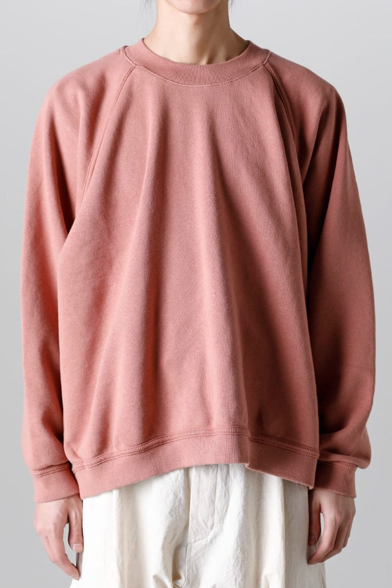 CREW NECK SWEAT OLD PINK