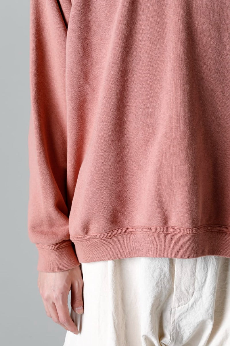 CREW NECK SWEAT OLD PINK