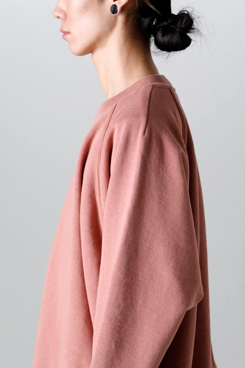 CREW NECK SWEAT OLD PINK