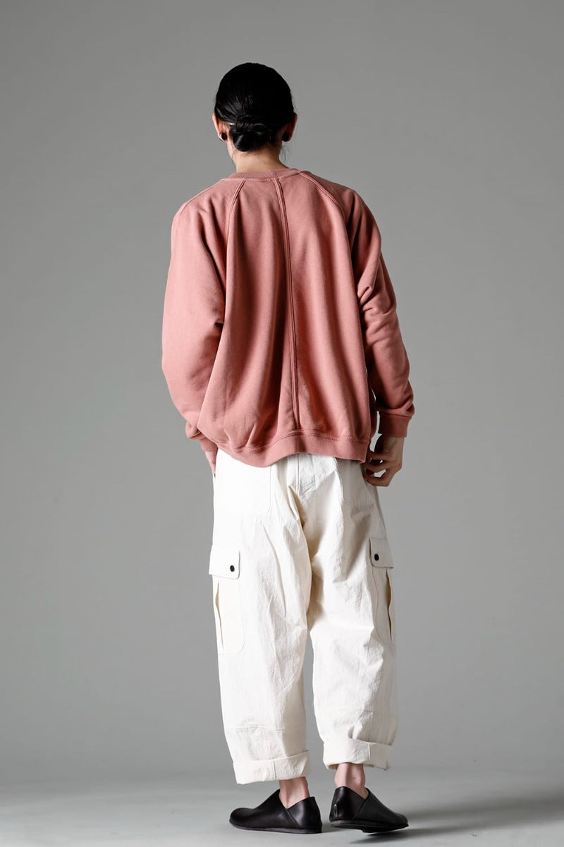 CREW NECK SWEAT OLD PINK