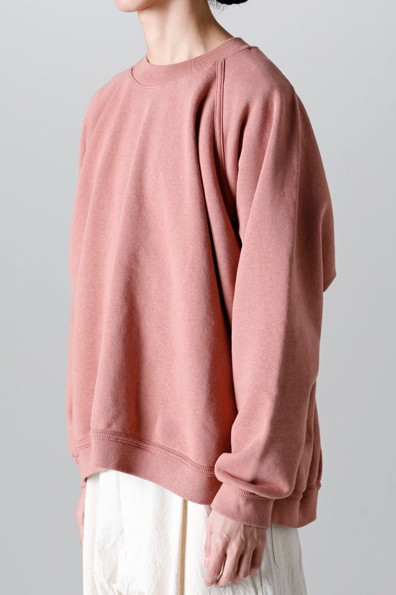 CREW NECK SWEAT OLD PINK