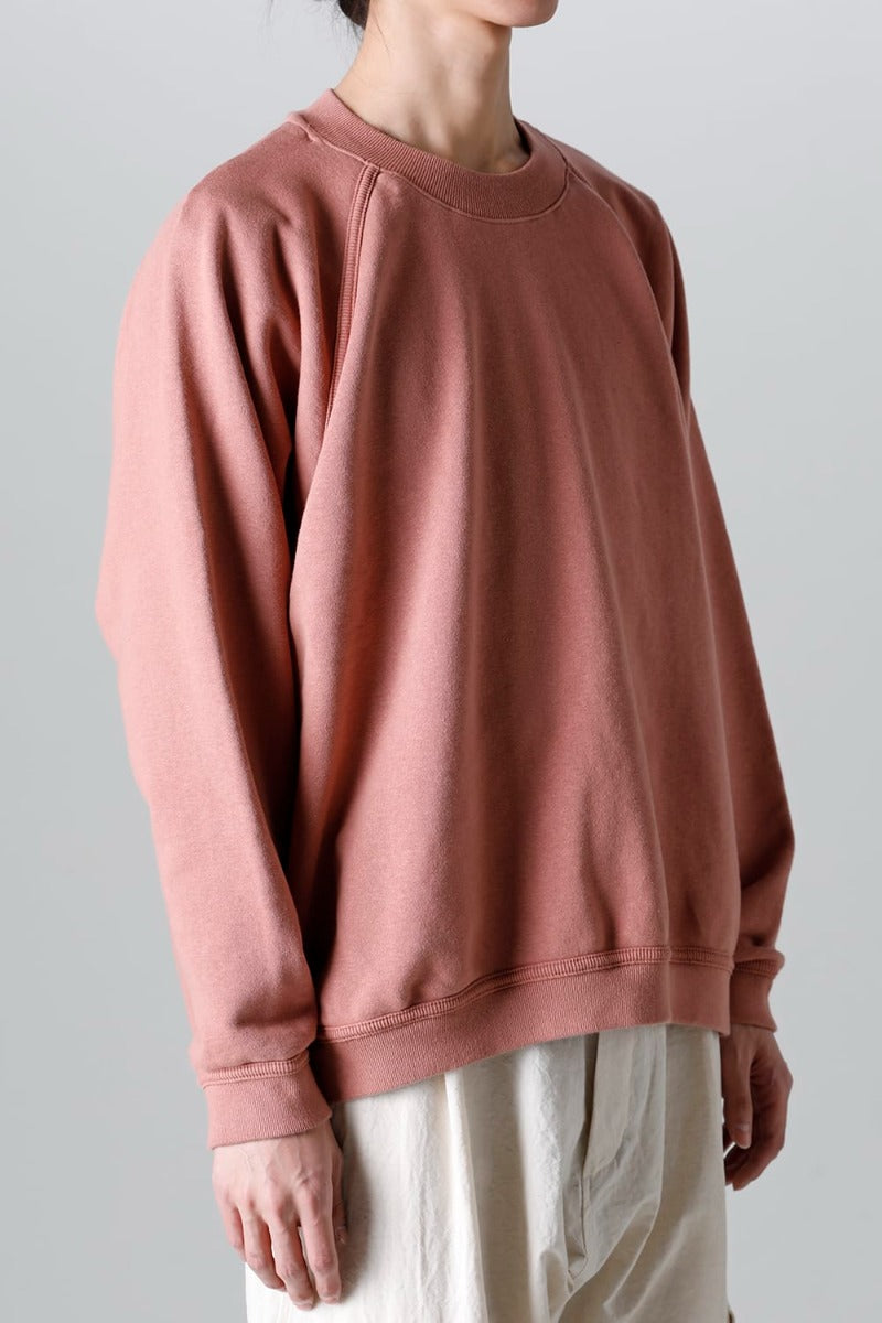 CREW NECK SWEAT OLD PINK