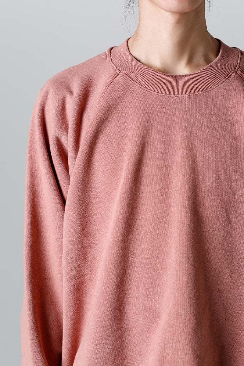 CREW NECK SWEAT OLD PINK