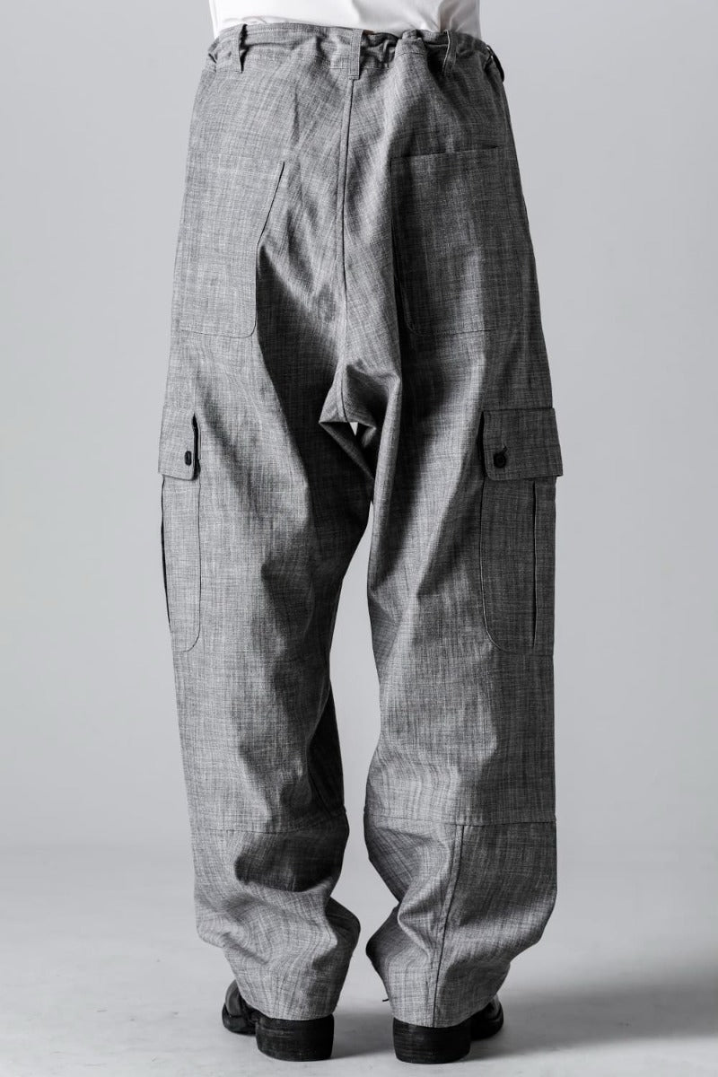 CARGO TROUSERS GREY SUMI Chambrey