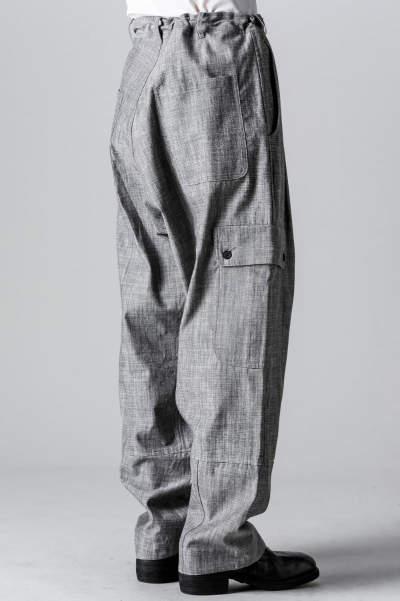 CARGO TROUSERS GREY SUMI Chambrey