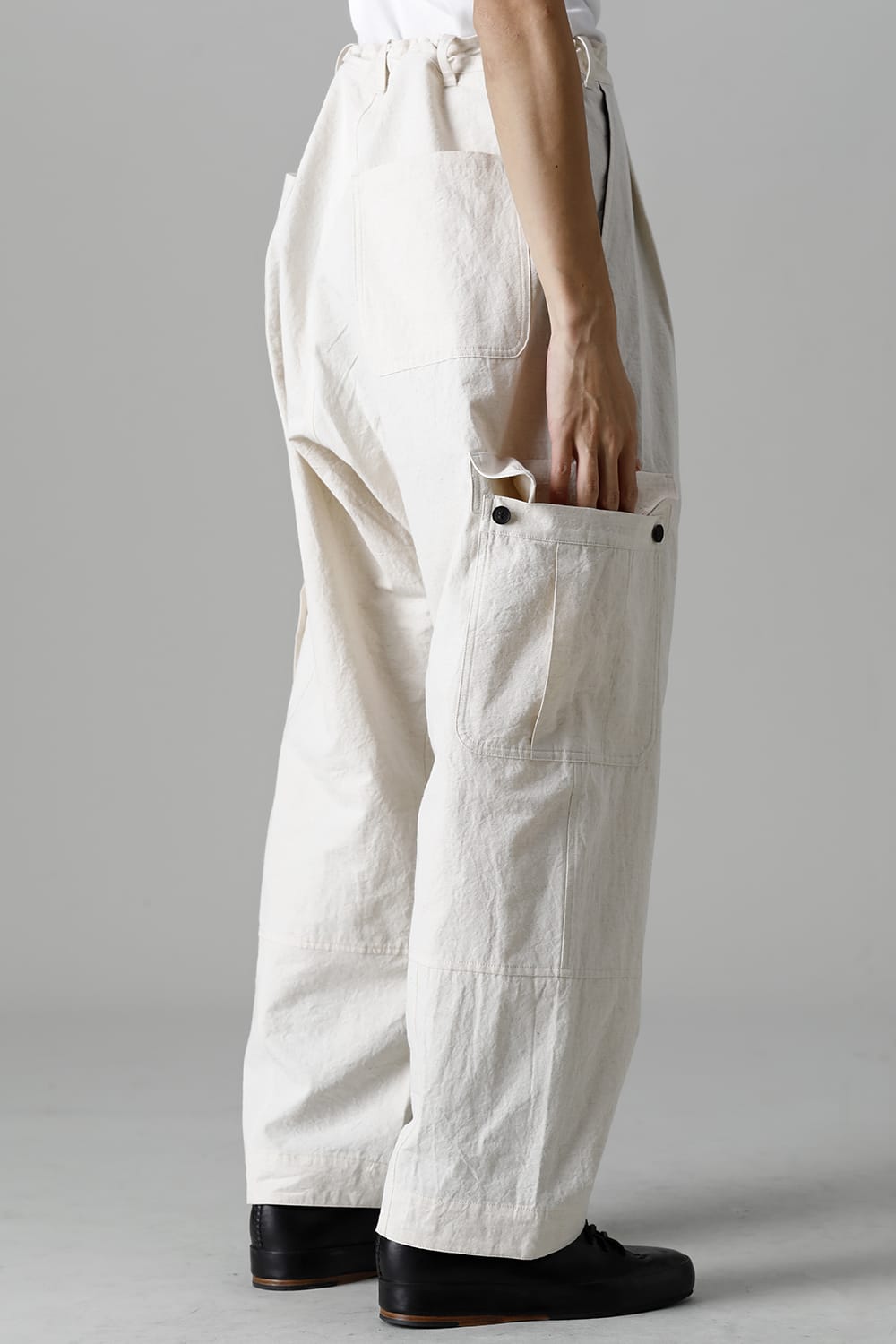 CARGO TROUSERS KINARI Fine Canvas