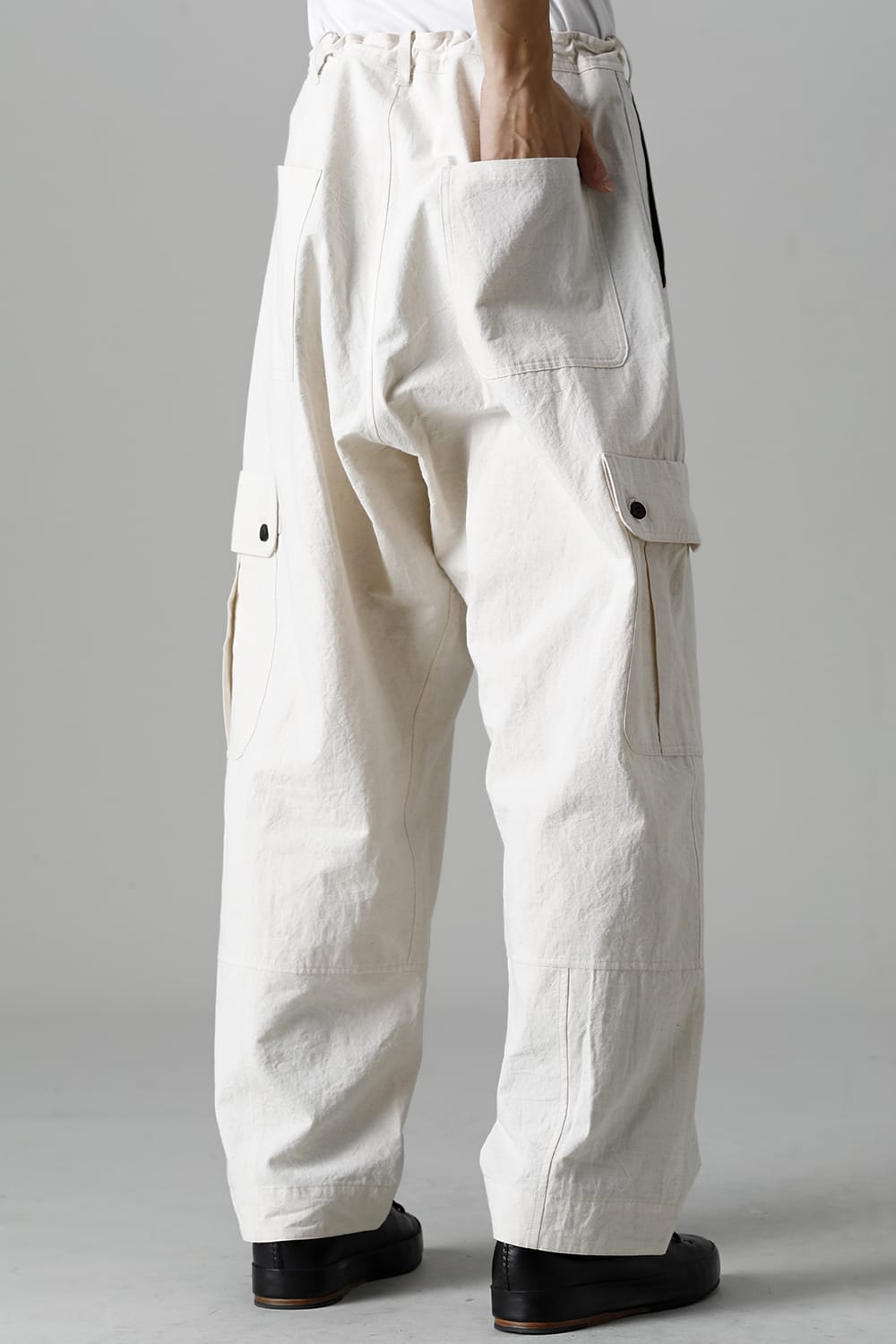 CARGO TROUSERS KINARI Fine Canvas