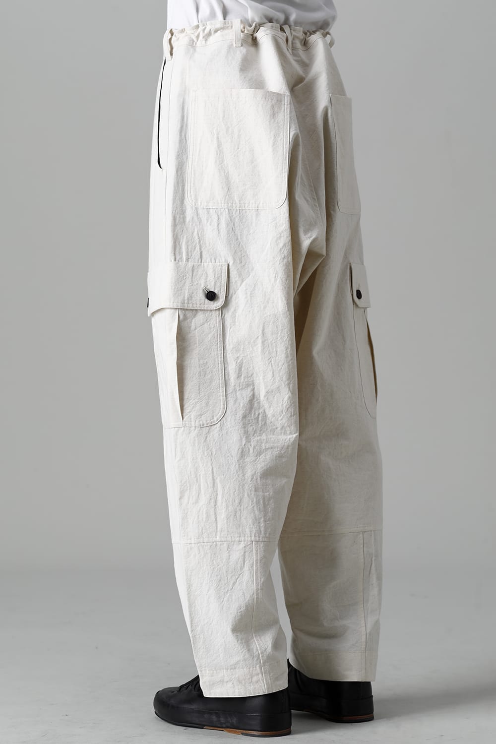 CARGO TROUSERS KINARI Fine Canvas