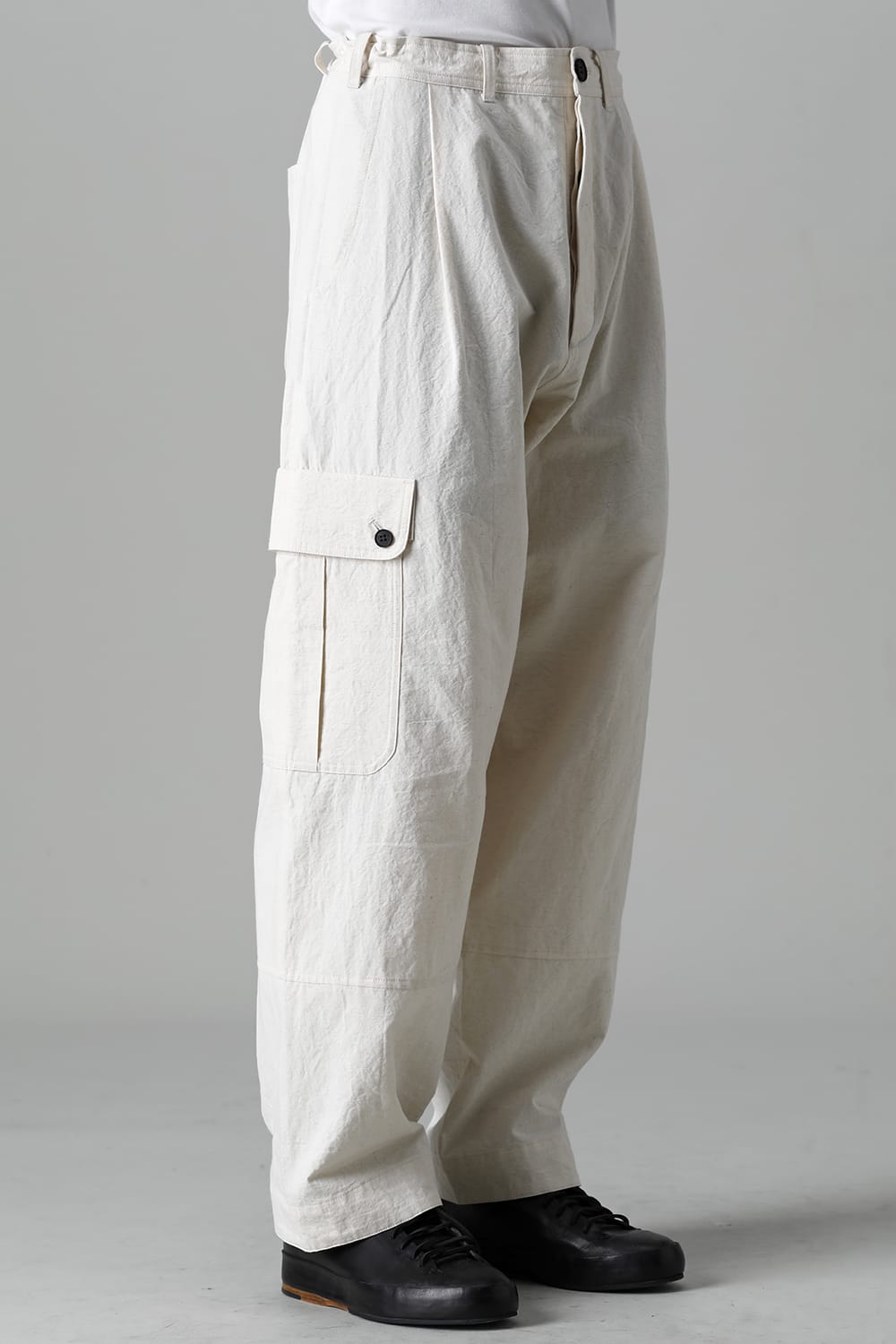 CARGO TROUSERS KINARI Fine Canvas