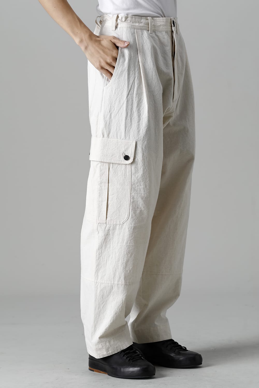 CARGO TROUSERS KINARI Fine Canvas