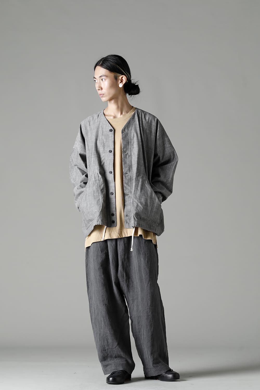 JOGGING TROUSERS DK SUMI DYED Flax Lawn