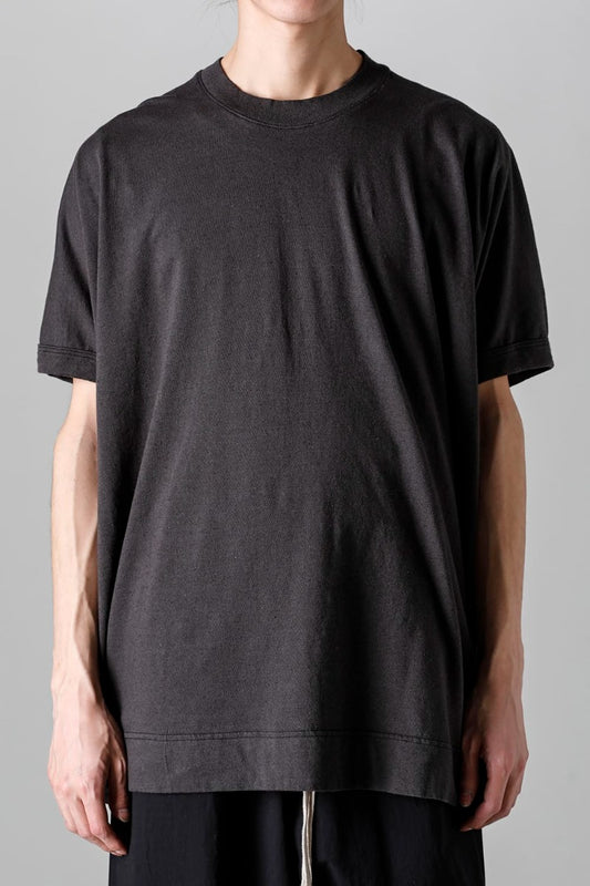 SS TEE Cotton Hemp Jersey BLACK