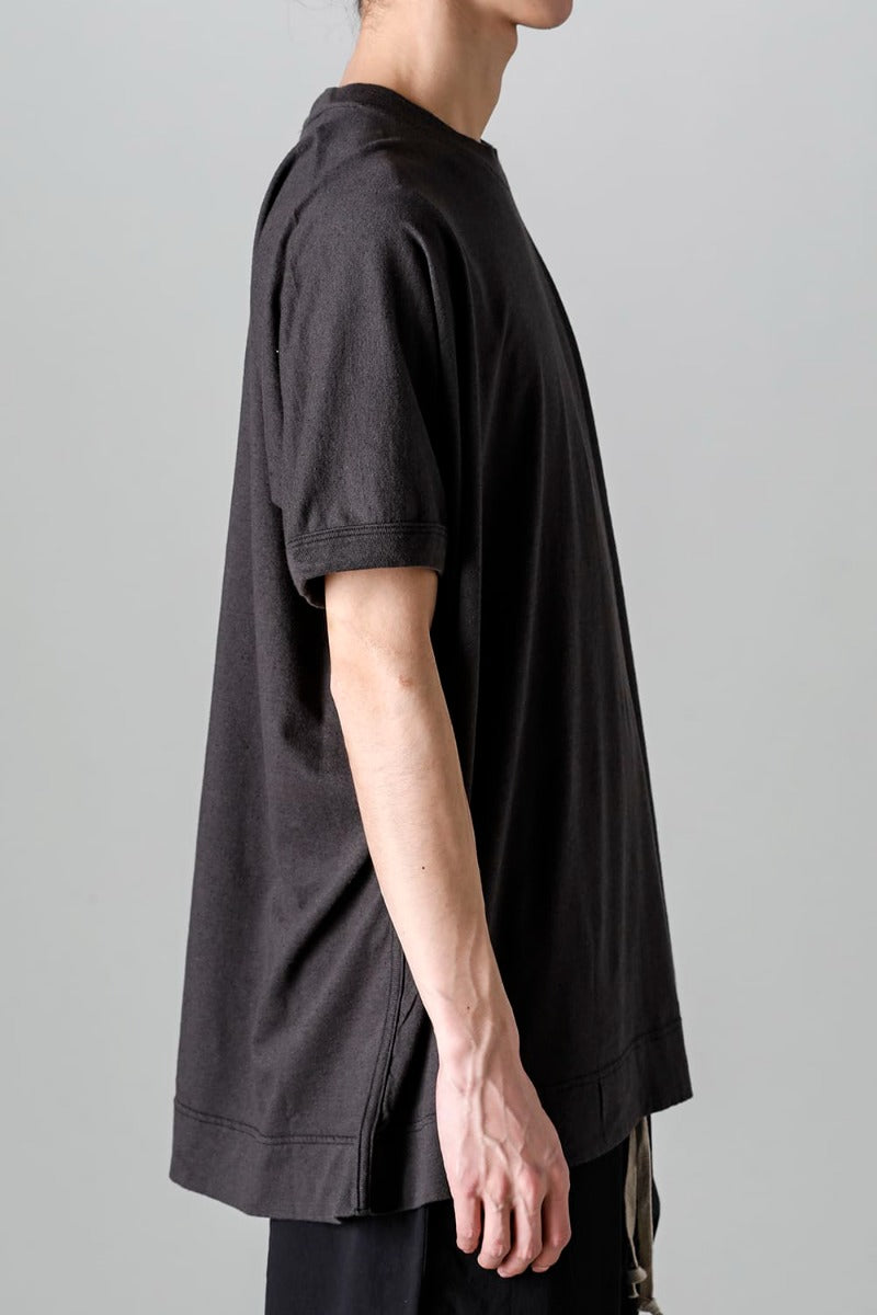 SS TEE Cotton Hemp Jersey BLACK