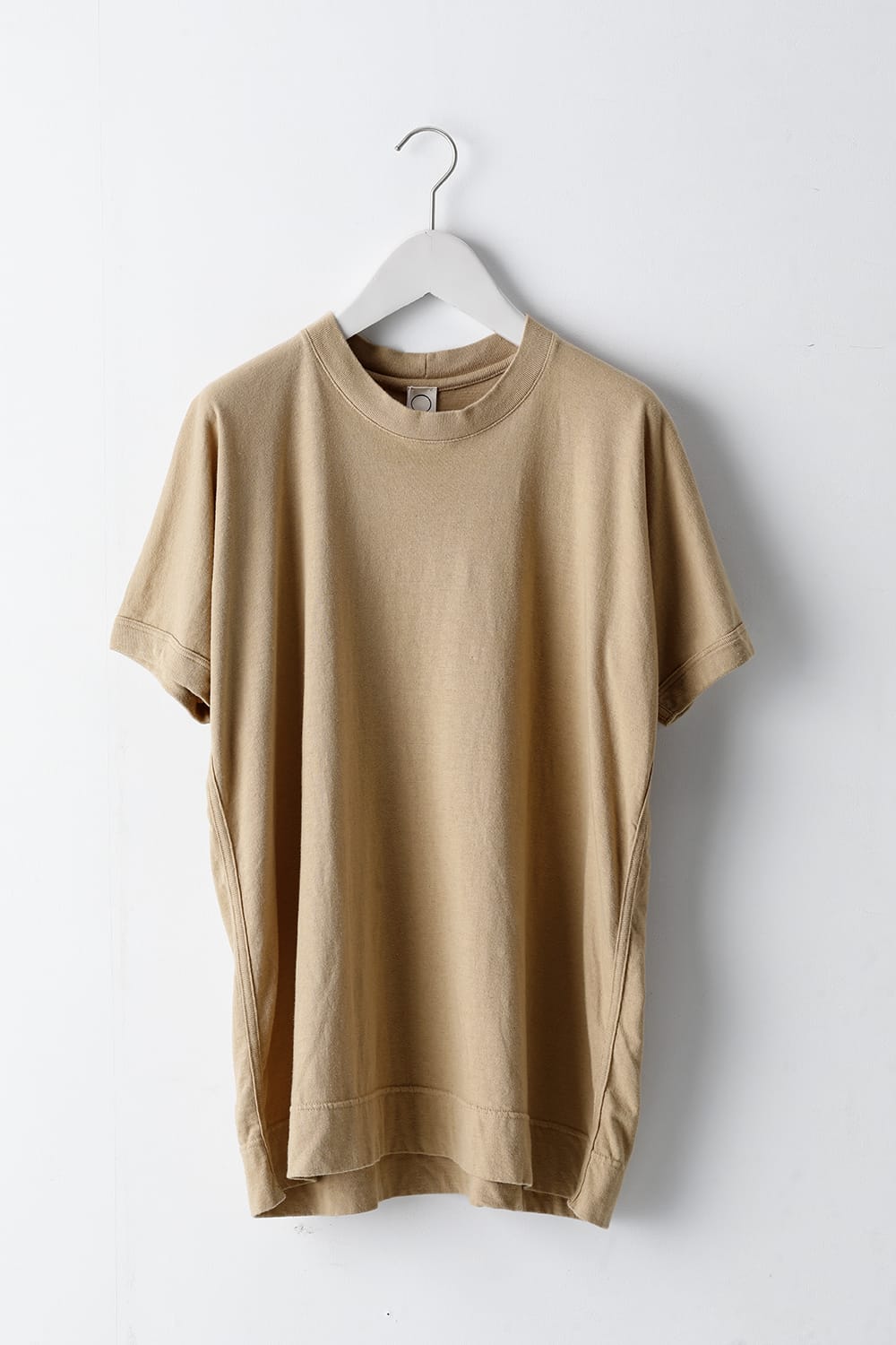 SS TEE Cotton Hemp Jersey YELLOW BEIGE