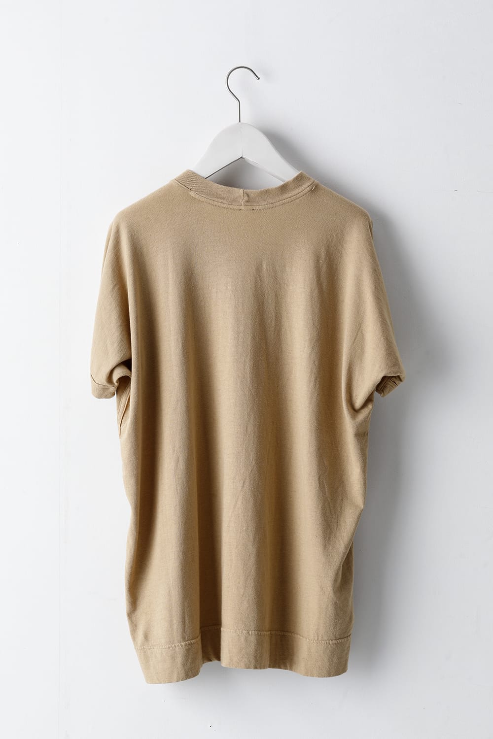 SS TEE Cotton Hemp Jersey YELLOW BEIGE