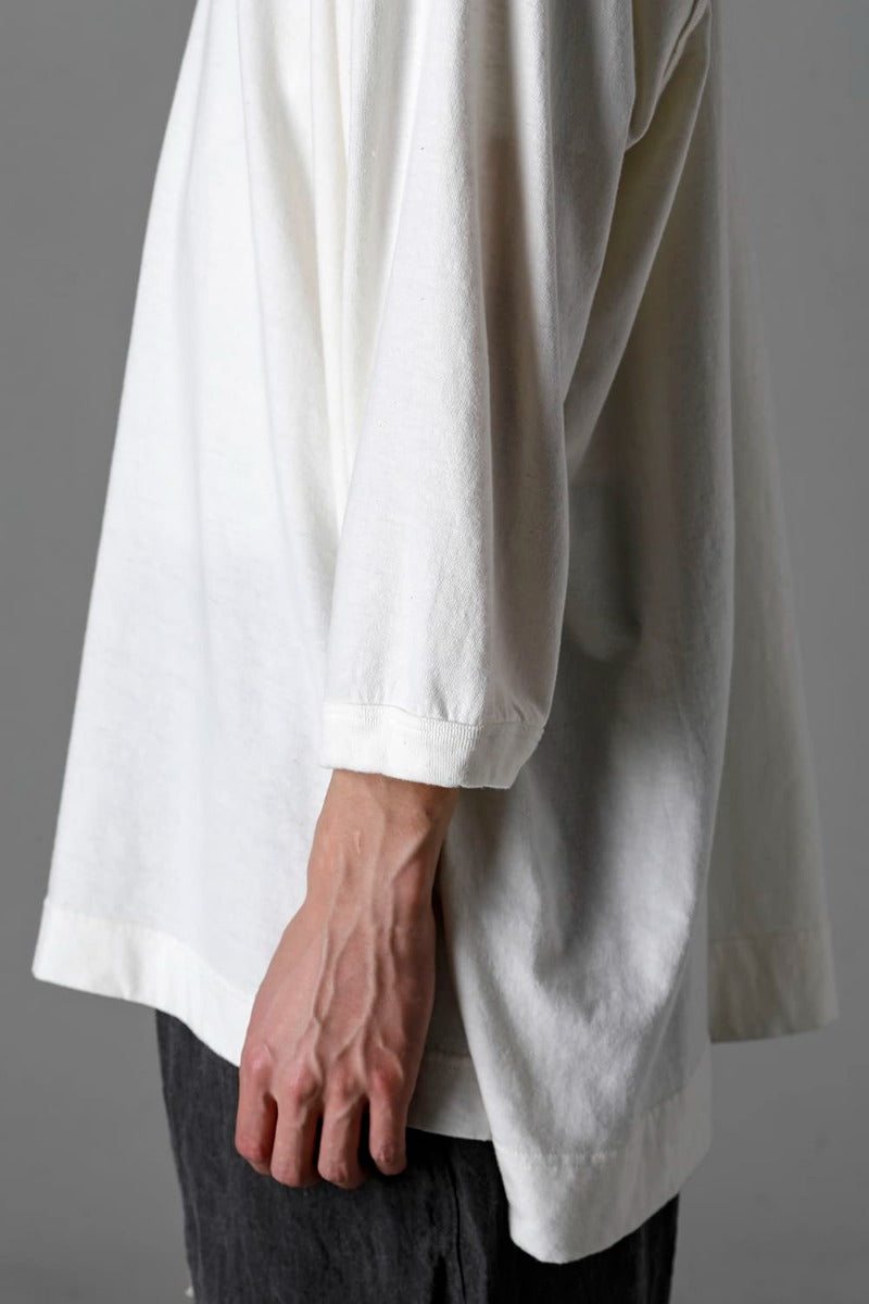 3/4 SLEEVE TEE Cotton Hemp Jersey KINARI