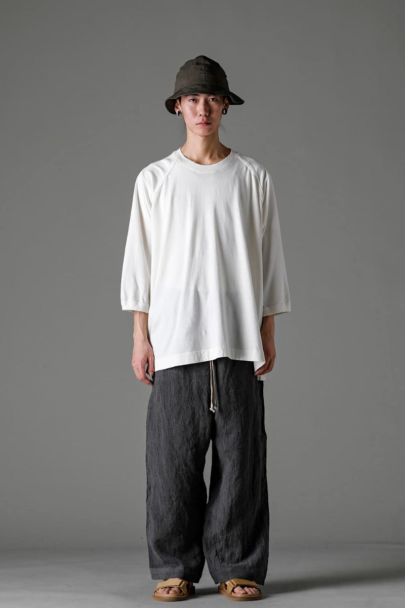 3/4 SLEEVE TEE Cotton Hemp Jersey KINARI