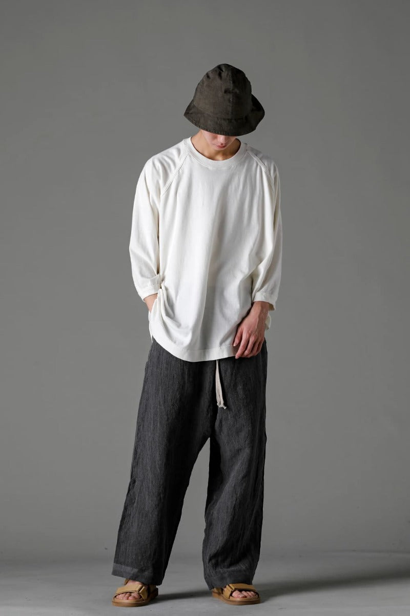 3/4 SLEEVE TEE Cotton Hemp Jersey KINARI