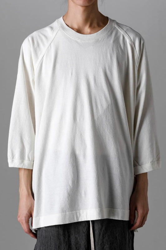 3/4 SLEEVE TEE Cotton Hemp Jersey KINARI