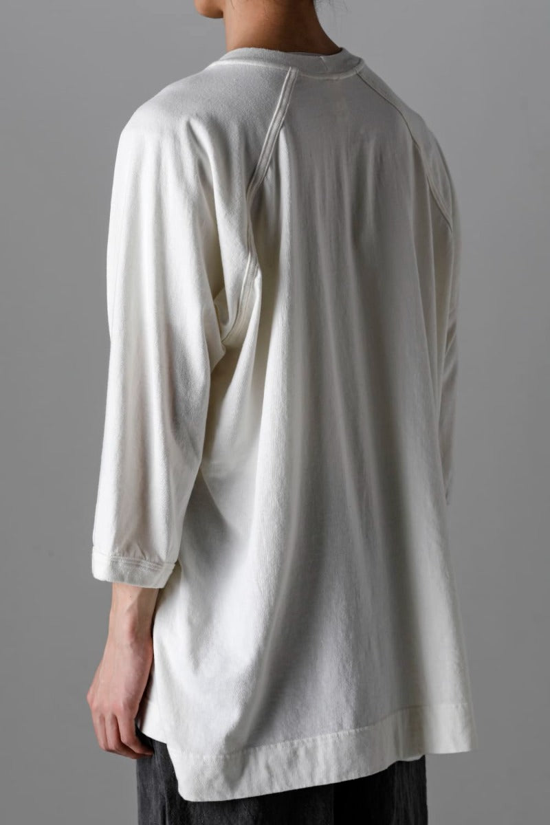 3/4 SLEEVE TEE Cotton Hemp Jersey KINARI